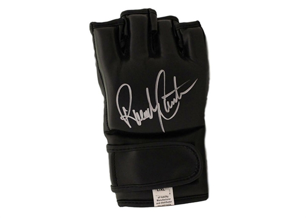 RANDY COUTURE HAND-SIGNED FIGHT GLOVE