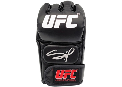 FRANCIS NGANNOU HAND-SIGNED FIGHT GLOVE